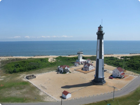 Cape Henry Lighthouse in Virginia Beach