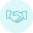 handshake icon showing pro services