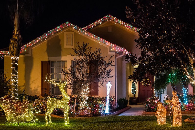 Christmas Light Installation in Efland NC