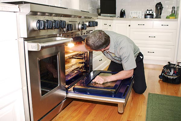 appliance repair on high end oven