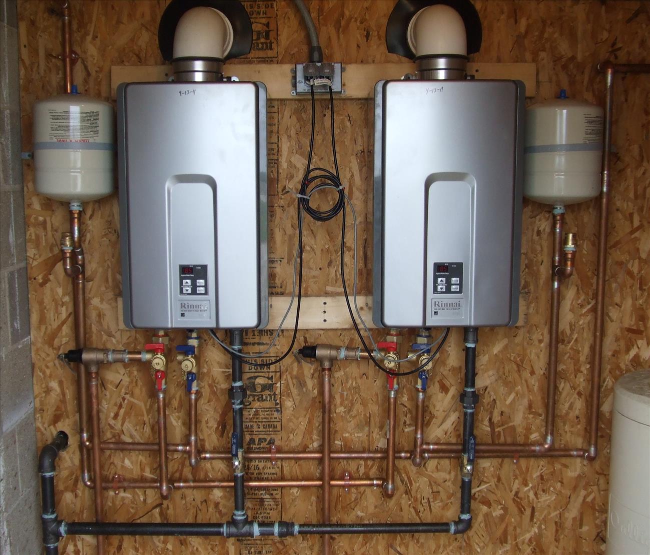 dual tankless water heaters